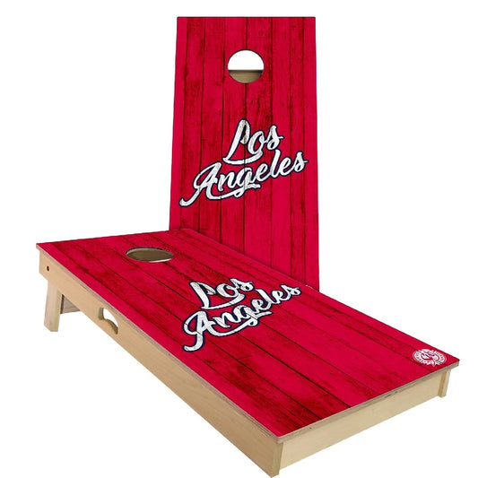Los Angeles Vintage Baseball Weatherproof Cornhole Boards