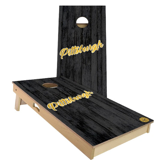 Pittsburgh Vintage Baseball Weatherproof Cornhole Boards