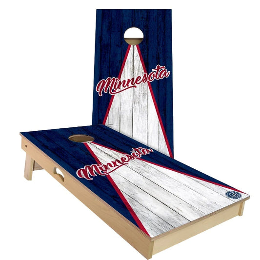 Minnesota Triangle Baseball Weatherproof Cornhole Boards