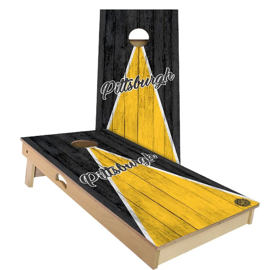 Pittsburgh Football Weatherproof Cornhole Boards