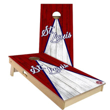 St. Louis Triangle Baseball Weatherproof Cornhole Boards

