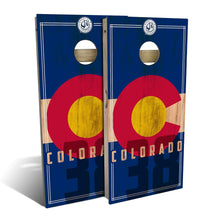 Colorado Flag 2.0 Cornhole Boards
