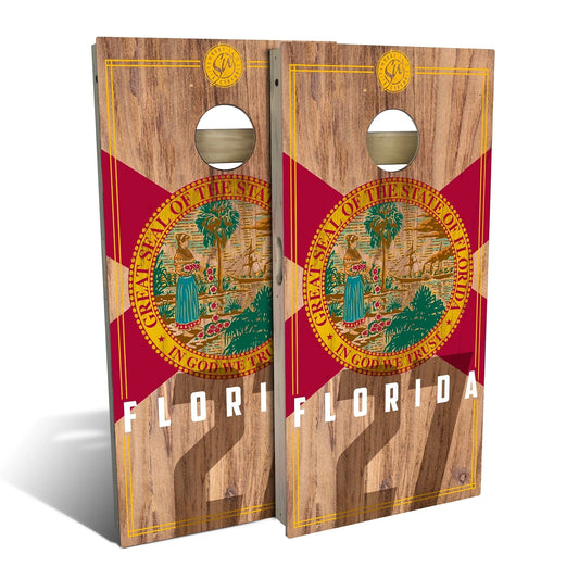 Florida State Flag 2.0 Cornhole Boards