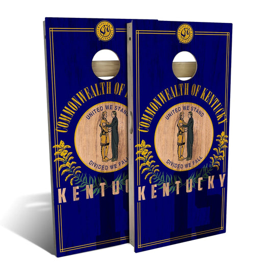 Kentucky State Flag 2.0 Cornhole Boards