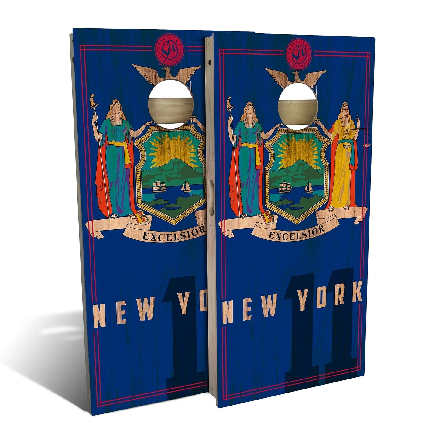 New York State Flag 2.0 Cornhole Boards
