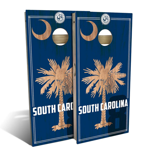 South Carolina State Flag 2.0 Cornhole Boards