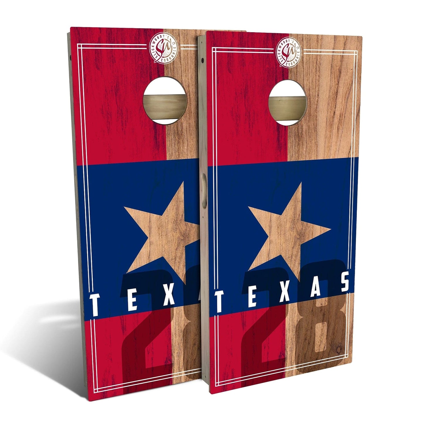 Texas State Flag 2.0 Cornhole Boards