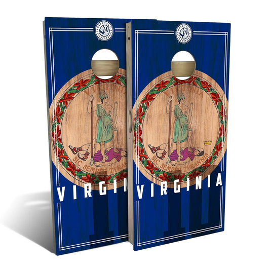 Virginia State Flag 2.0 Cornhole Boards