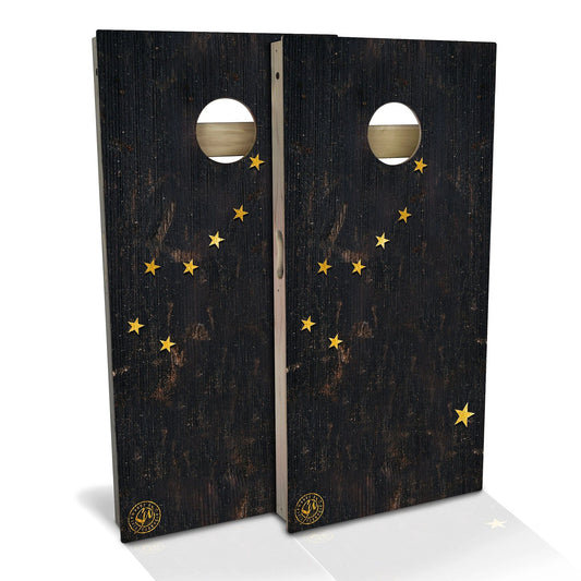 Alaska Flag Cornhole Boards