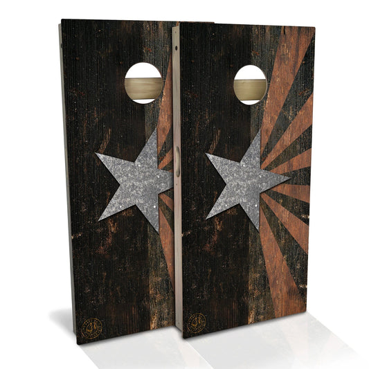 Arizona Flag Rustic Cornhole Boards