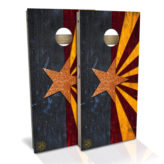 Arizona Flag Cornhole Boards