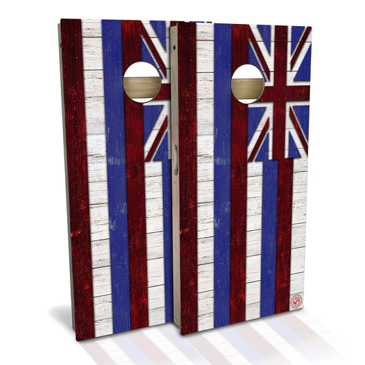 Hawaii Flag Cornhole Boards