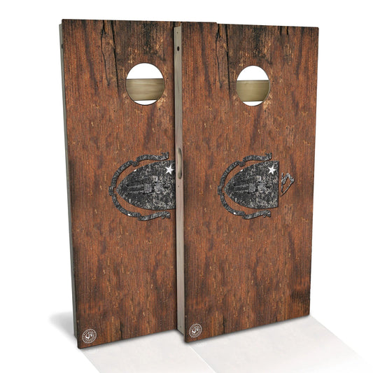 MassachuBoardsts Flag Vintage Cornhole Boards
