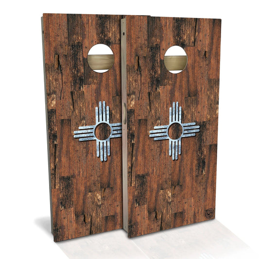 New Mexico Flag Cornhole Boards
