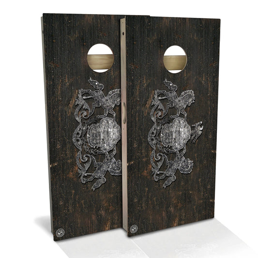 Pennsylvania Flag Rustic Cornhole Boards