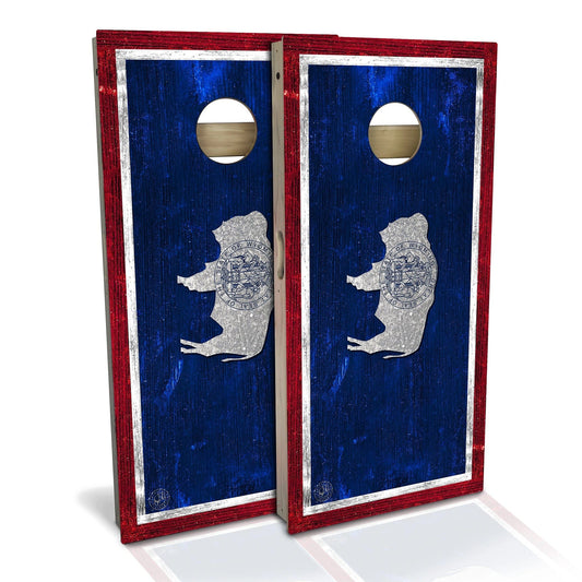 Wyoming Flag Cornhole Boards