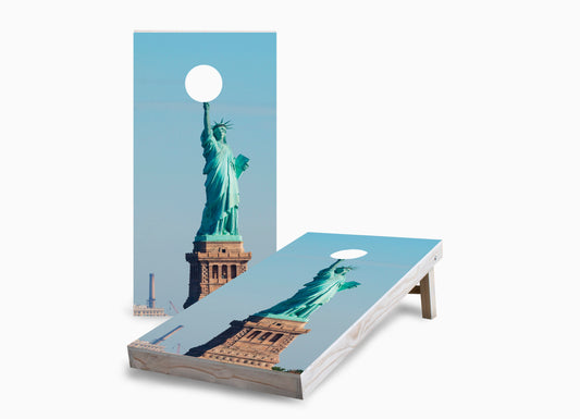 Statue of Liberty Cornhole Boards