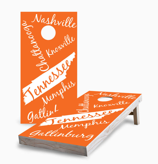 Tennessee State Pride Cornhole Boards