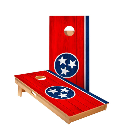 Tennessee Flag Cornhole Boards
