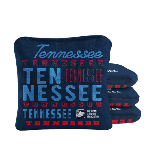 Gameday Tennessee Football Synergy Pro Navy Cornhole Bags