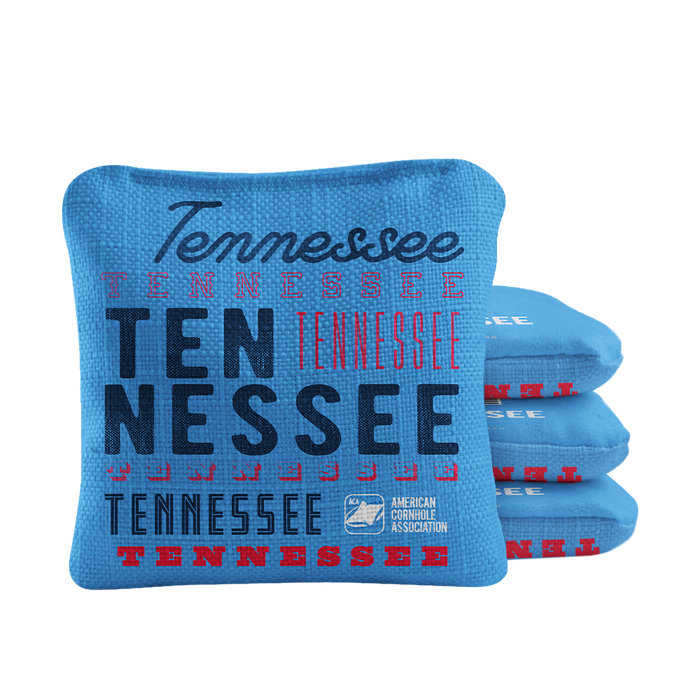 Gameday Tennessee Football Synergy Pro Light Blue Cornhole Bags