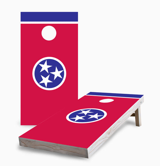 Tennessee State Flag Cornhole Boards