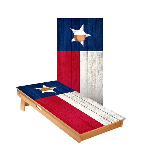 Texas Flag Cornhole Boards