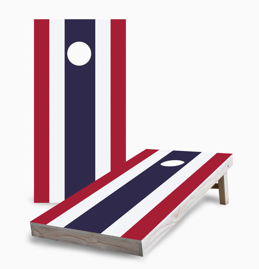 Thai Flag Cornhole Boards