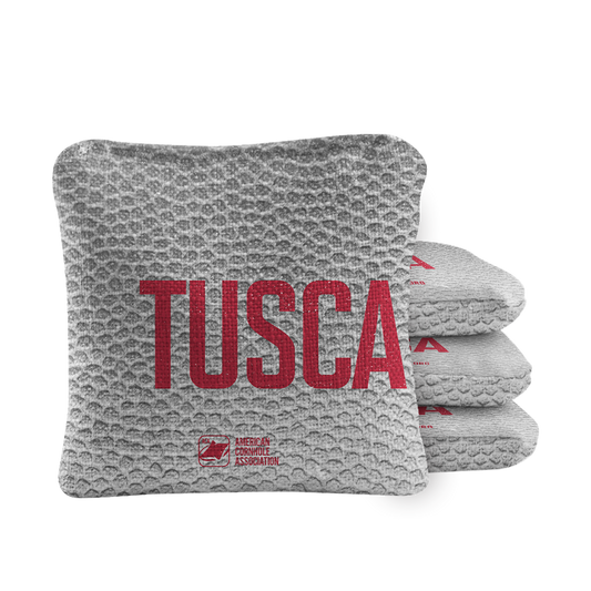 Gameday Tuscaloosa Synergy Pro Gray Cornhole Bags