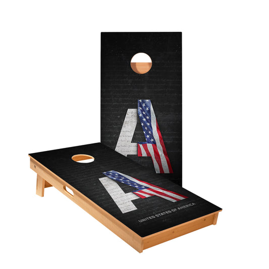United States Flag Constitution Cornhole Boards