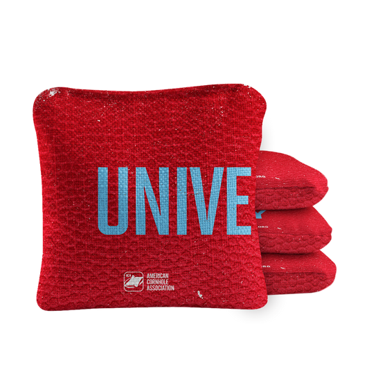 Gameday University Synergy Pro Red Cornhole Bags