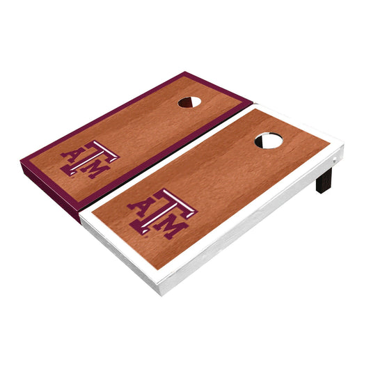 Texas A&M Aggies Rosewood Alternating Border Cornhole Boards
