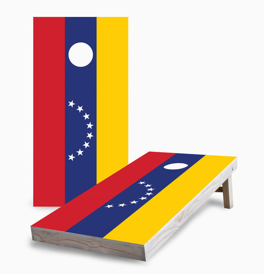 Venezuelan Flag Cornhole Boards