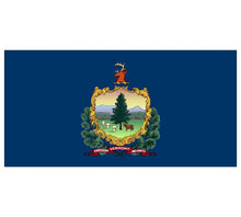 Vermont State Flag poolmat closeup
