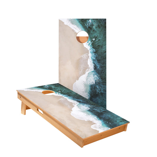 Vintage Wave Cornhole Boards