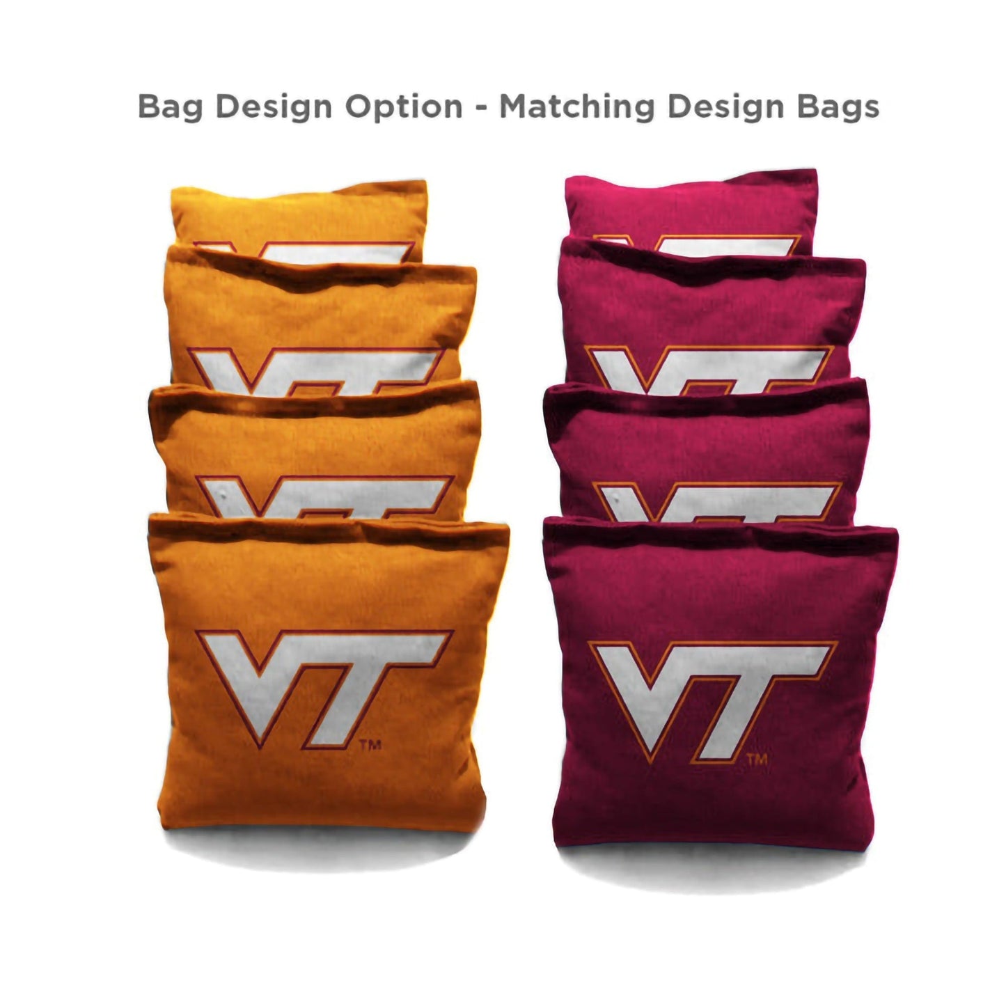 virginia tech cornhole bags
