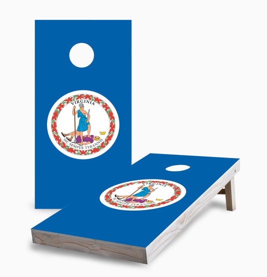 Virginia State Flag Cornhole Boards