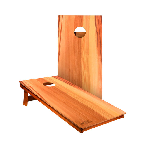 Wood Panel Cornhole Boards