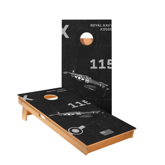 WW2 Plane Cornhole Boards