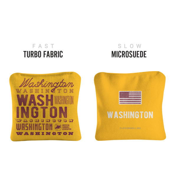 Gameday Washington Football Synergy Pro Gold Bag Fabric