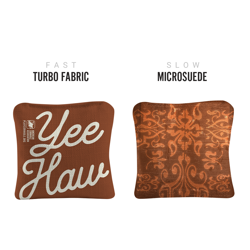 Yee Haw Synergy Pro Orange Cornhole Bags Skip's Garage