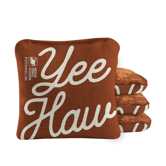 Yee Haw Synergy Pro Orange Cornhole Bags