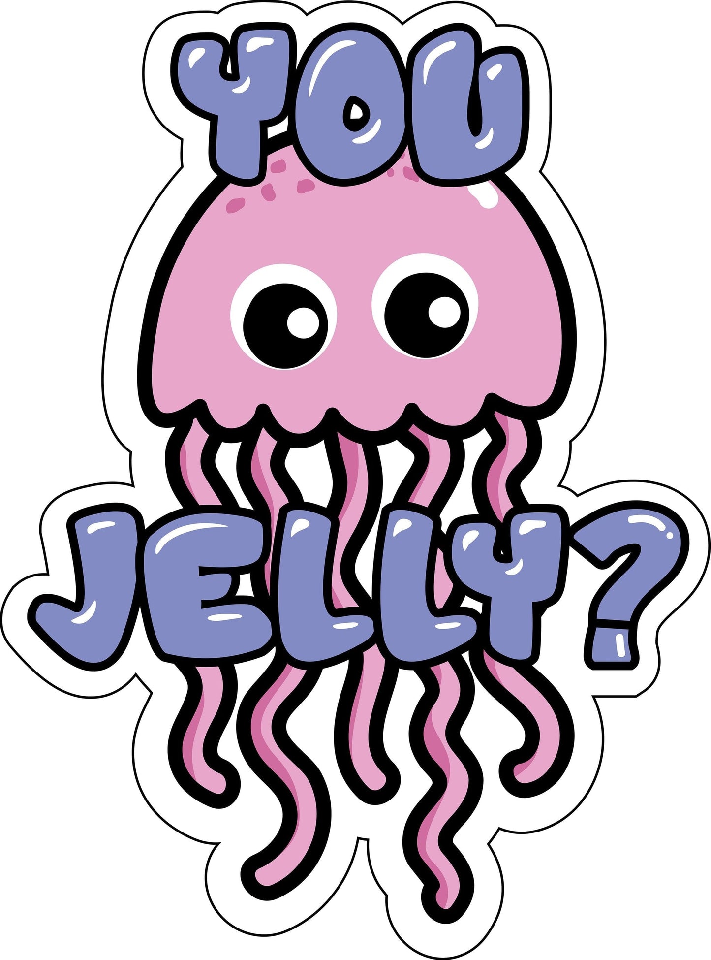 You Jelly Poolmat closeup