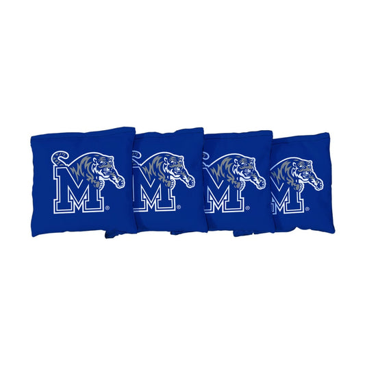 Memphis Tigers Blue Cornhole Bags