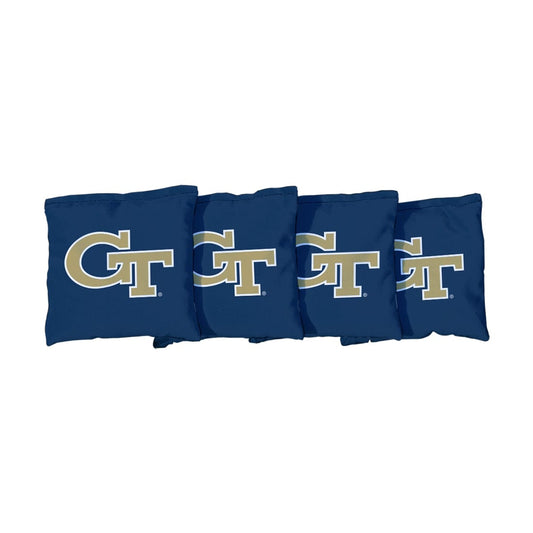 Georgia Tech GT Yellow Jackets Navy Cornhole Bags