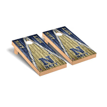 Naval Academy Midshipmen Cornhole Board Set - Triangle Weathered Version
