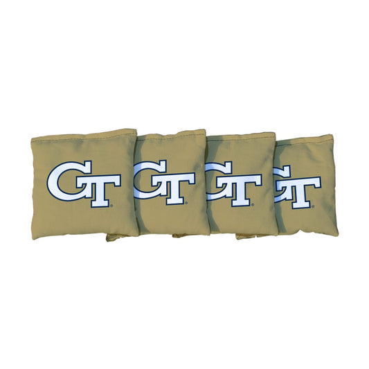 Georgia Tech GT Yellow Jackets Gold Cornhole Bags