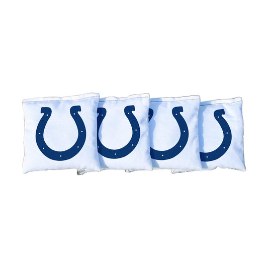 Indianapolis Colts NFL Football White Cornhole Bags