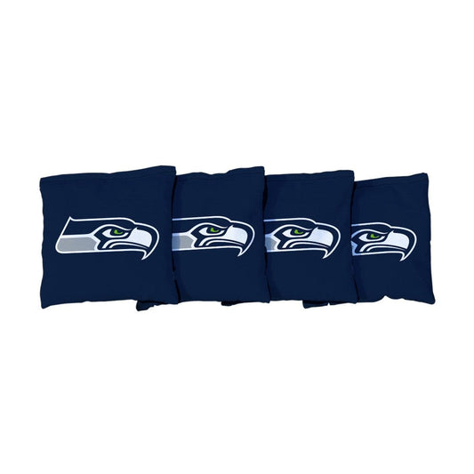 Seattle Seahawks NFL Blue Cornhole Bags