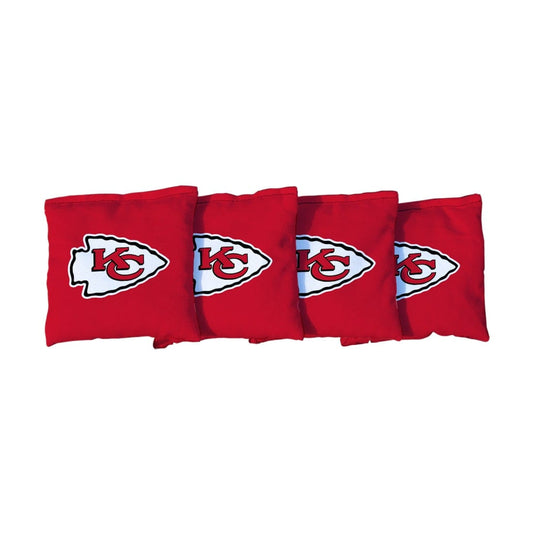 Kansas City Chiefs NFL Football Red Cornhole Bags